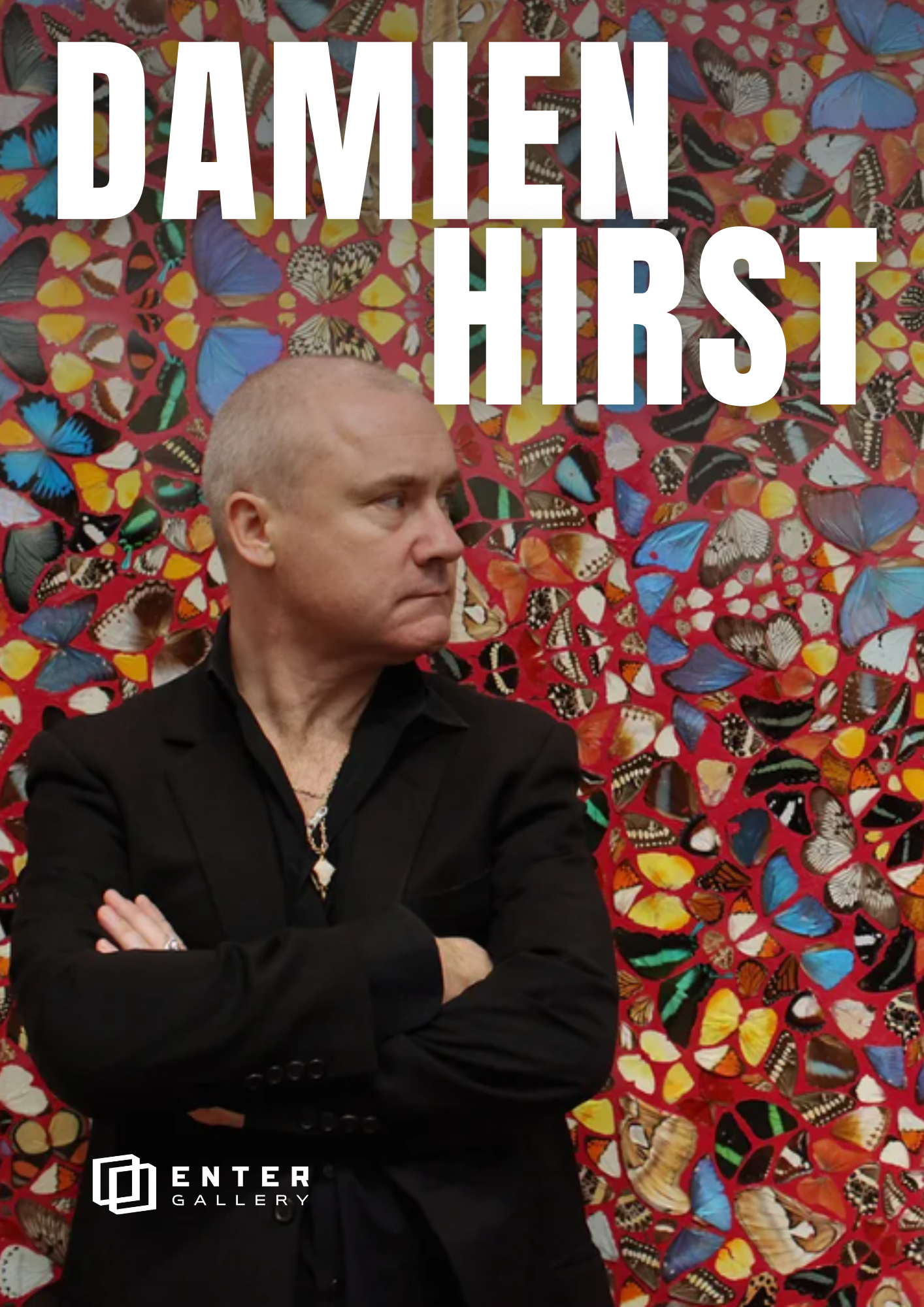 Damien Hirst Portrait Brochure